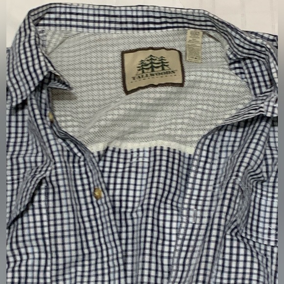 Tallwoods Element Wear Nylon Blend Mesh Long Sleeve Dress Shirt XXXLT - Picture 3 of 6